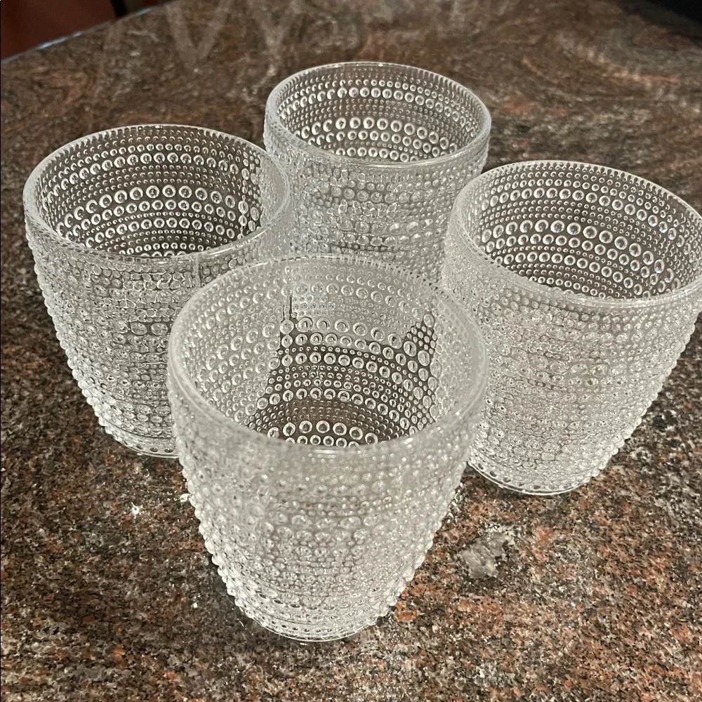 Godinger Mars Double Old Fashioned Glasses Set 4